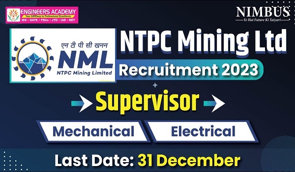 NTPC Mining limited recruitment 2023 complete information