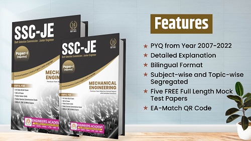 Best SSC JE Mechanical Engineering Previous year solved paper