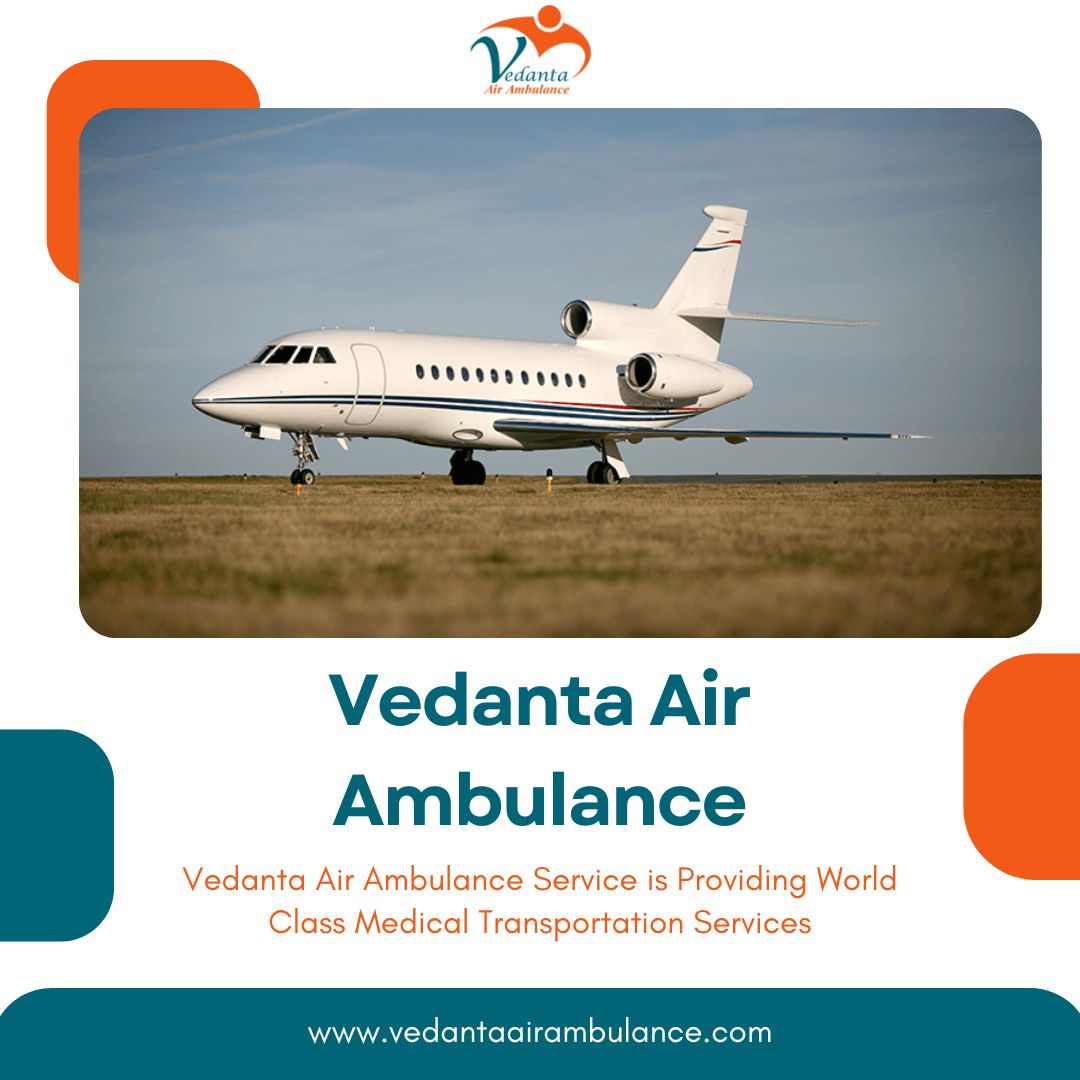 Book Air Ambulance in Kolkata with Innovative Medical Care by Vedanta