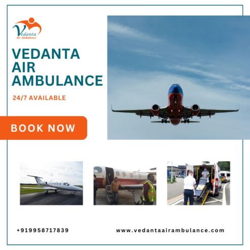 Take Air Ambulance from Kolkata with Matchless Medical Aid by Vedanta
