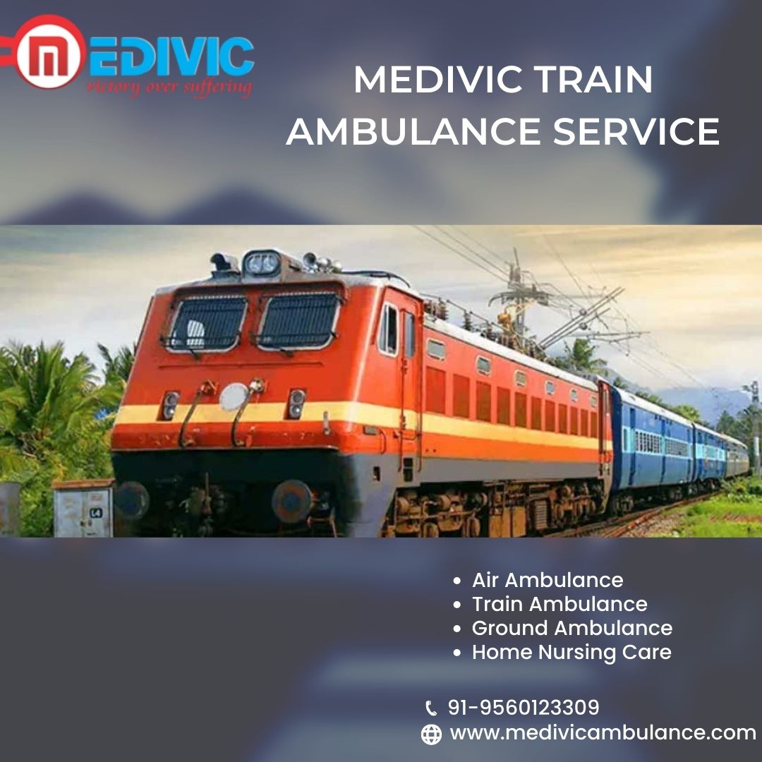 Medivic Provides Skilled Medical Staff inside Train Ambulance in Patna