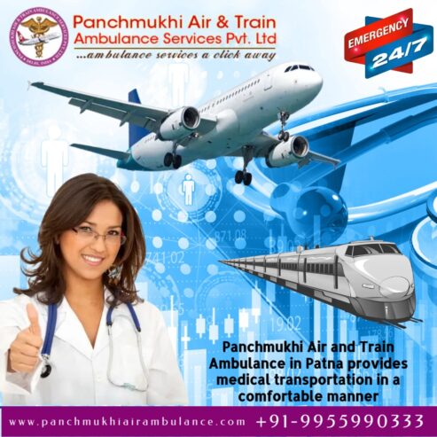 Get Instant Air Medical Transfer from Guwahati via Panchmukhi Air Ambulance Services