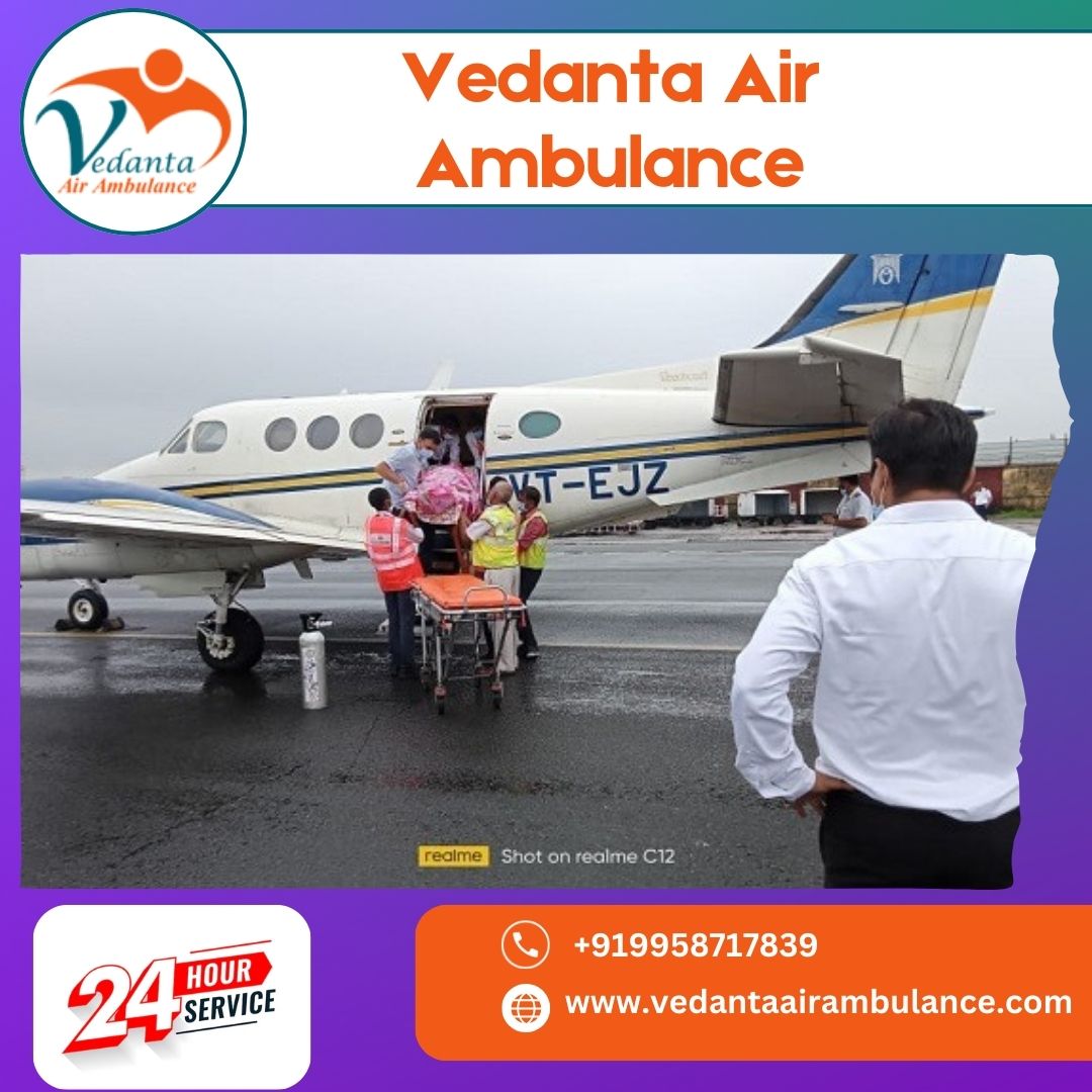 Utilize the Most Dedicated Air Ambulance with an ICU Setup in Mumbai from Vedanta