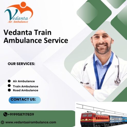 Use Vedanta Train Ambulance in Ranchi to Travel without any Health Problems