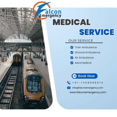 Families in Ranchi Receive Trained Medical Help from Falc Emergency Train Ambulance