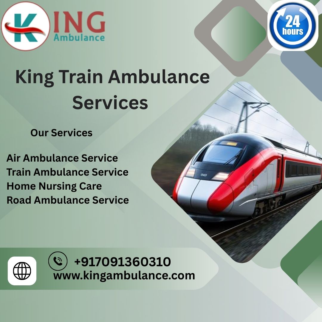 For every medical emergency, first turn to King Train Ambulance in Raipur