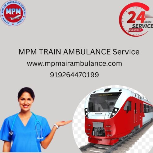 Choosing the MPM Train Ambulance Service in Delhi when Health Matters is the Best Option
