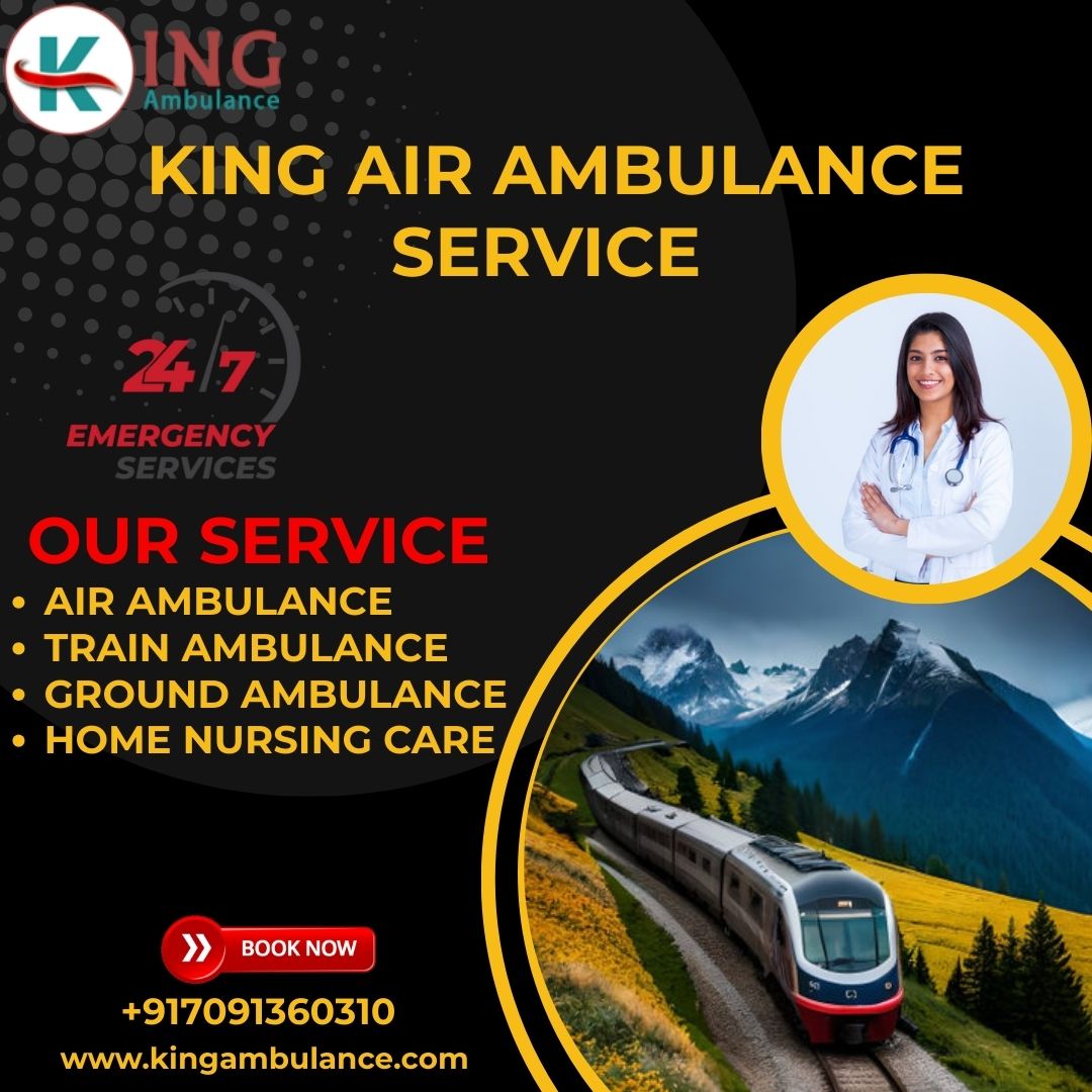 King Train Ambulance Service is providing transportation service at affordable prices in Guwahati.