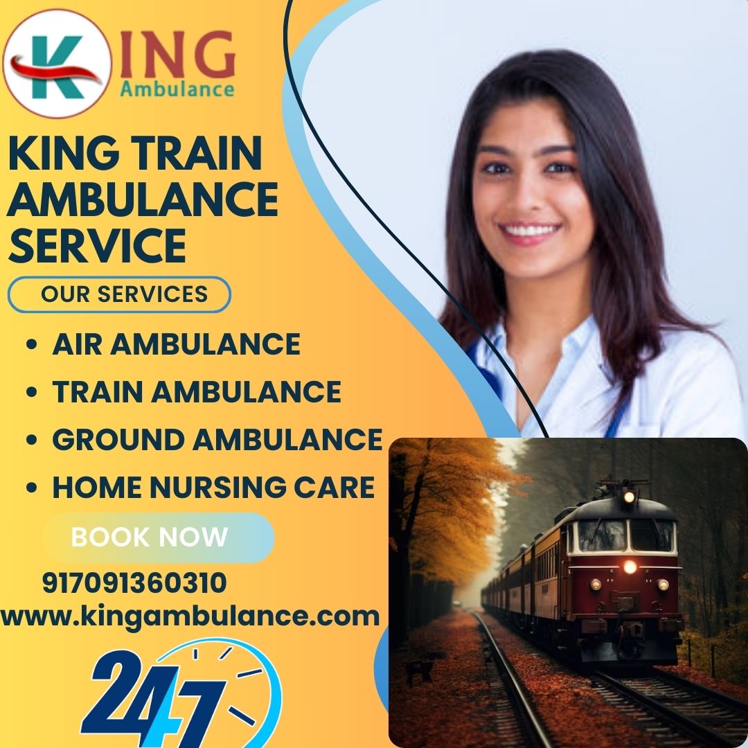 The Patient Stability is Assured by the King Train Ambulance in Patna