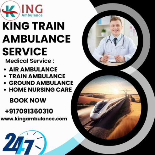 King Train Ambulance in Kolkata Creates Prompt Action Plans for Relocation