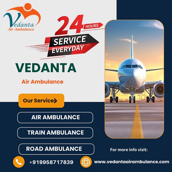 Pick a Tremendous Vedanta Air Ambulance Service in Varanasi with an Advanced Ventilator