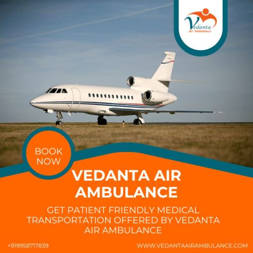 Hire the Finest Aircraft with Superior Medical Setup in Mumbai through Vedanta