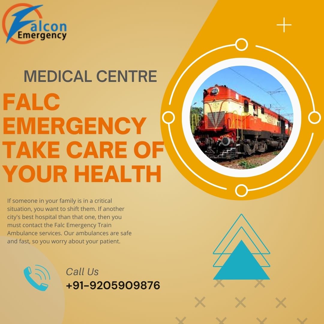 Rely on FALC Emergency Train Ambulance Services in Ranchi when Time Matters