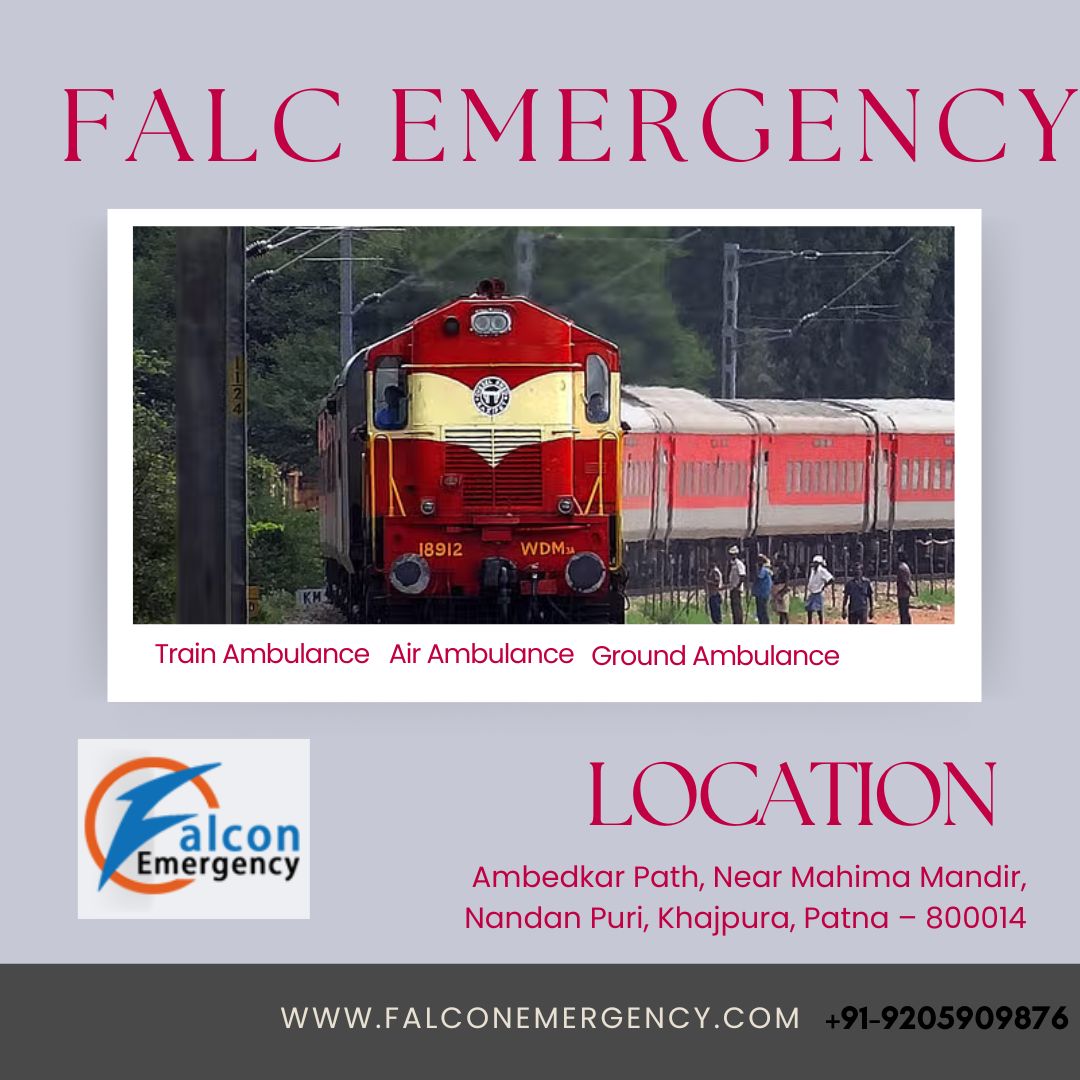 Use FALC Emergency Train Ambulance Services in Chennai for Quick Shifting Assistance