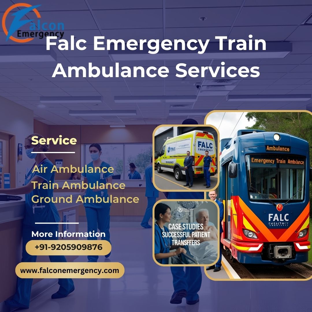 FALC Emergency Train Ambulance in Hyderabad Offers Care Just Like a Moving Hospital