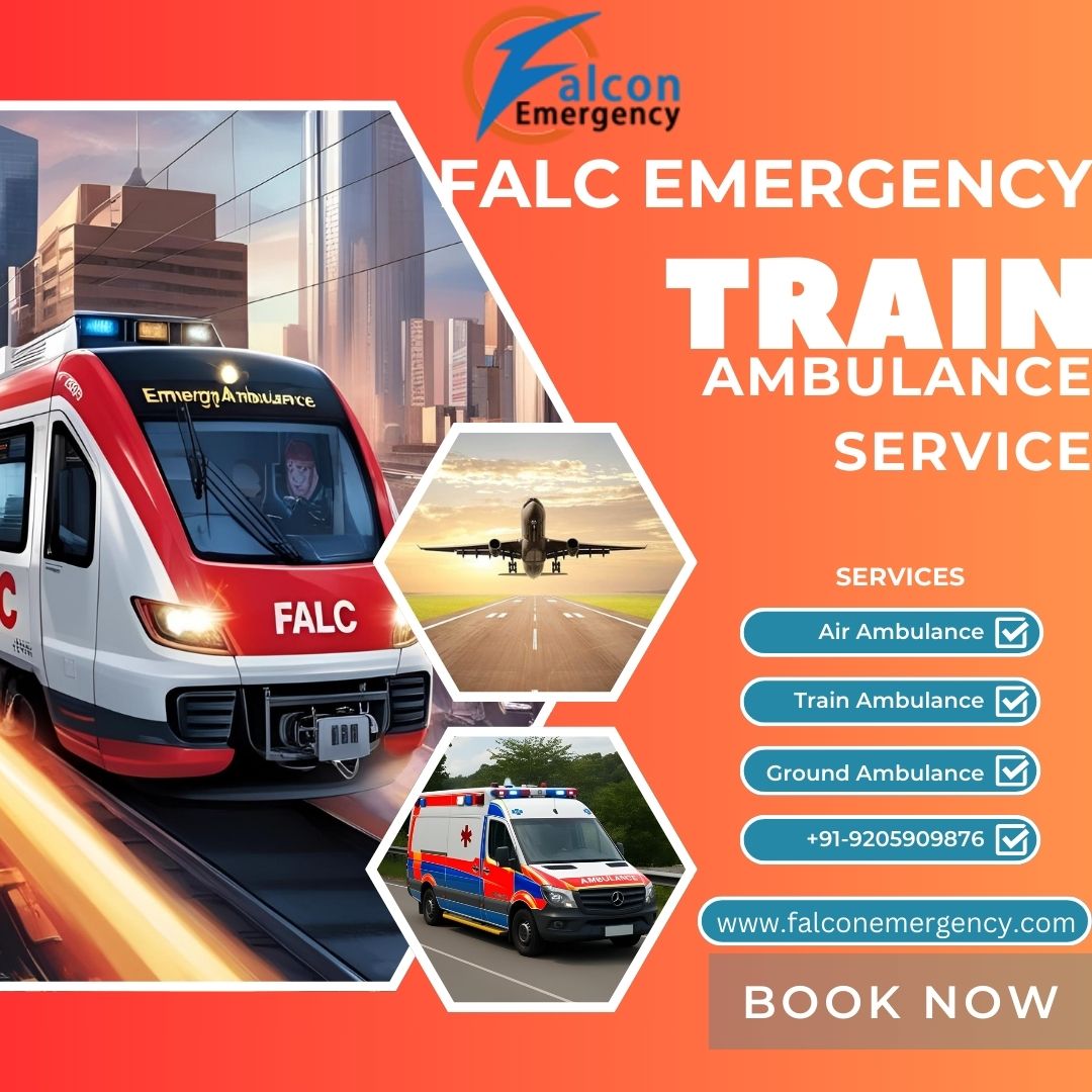 FALC Emergency Train Ambulance Services in Mumbai Gives Medical Support All the Way