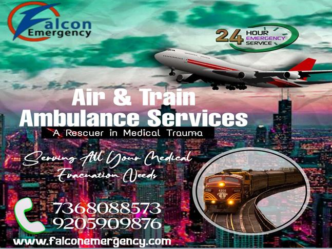 FALC Emergency Train Ambulance in Ranchi Delivers Patient Transfer with Full Caution