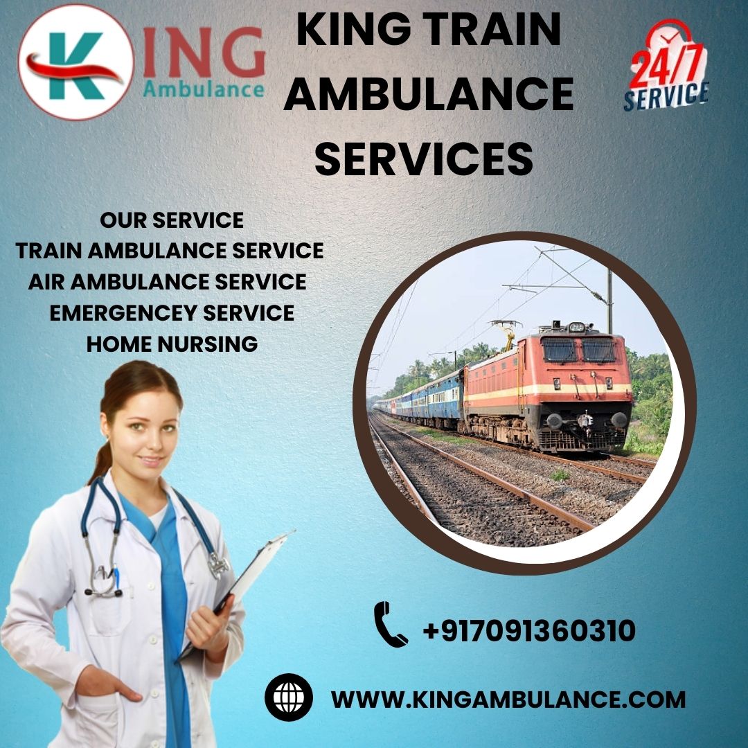Patients are safely guided by King Train Ambulance in Nagpur