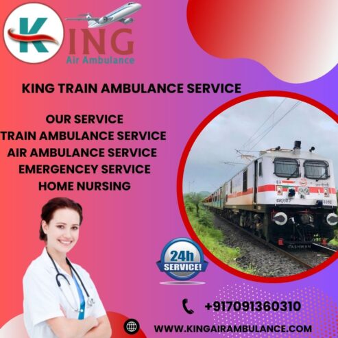 Transfer from Jamshedpur to any City Hospital using the King Train Ambulance