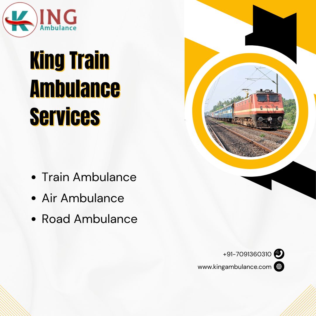 King Train Ambulance in Mumbai always ensures patient comfort and safety