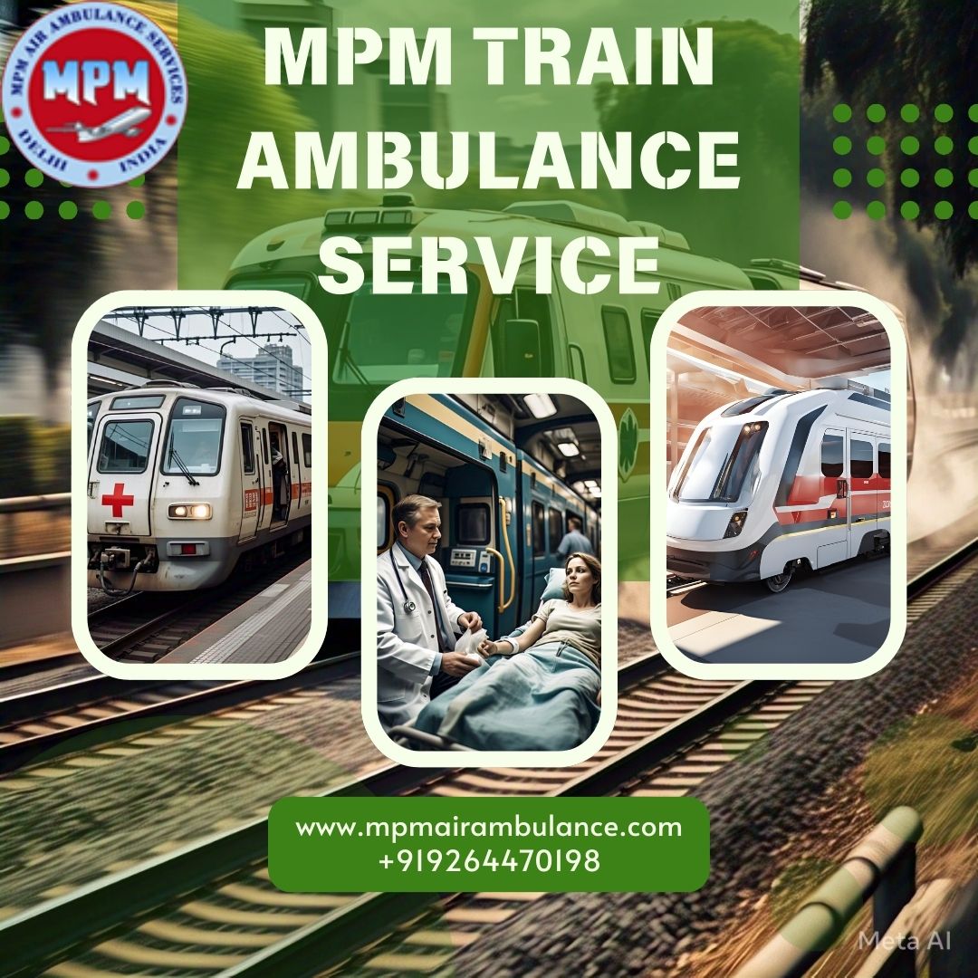 Reserve Mumbai’s MPM Train Ambulance Services in case of an emergency transfer