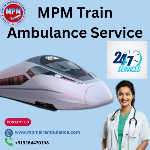 There are many Advantages of using MPM Train Ambulance in Bangalore