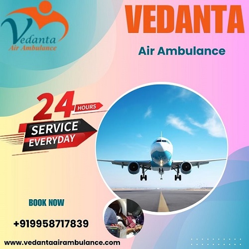 Book Reliable Vedanta Air Ambulance Service in Varanasi with Advanced Medical Equipment