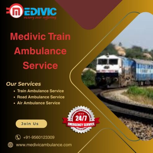 Book Medivic Train Ambulance in Silchar for a 100% Safe Medical Transfer