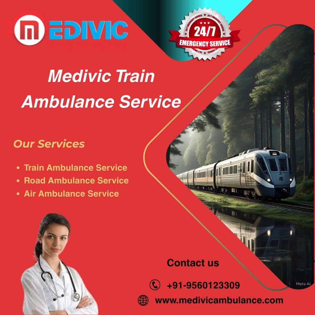 The Medivic Train Ambulance Simplifies Patient Transportation in Nagpur