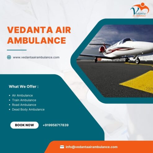 Emergency Aircraft with Medical Attention from Mumbai via Vedanta