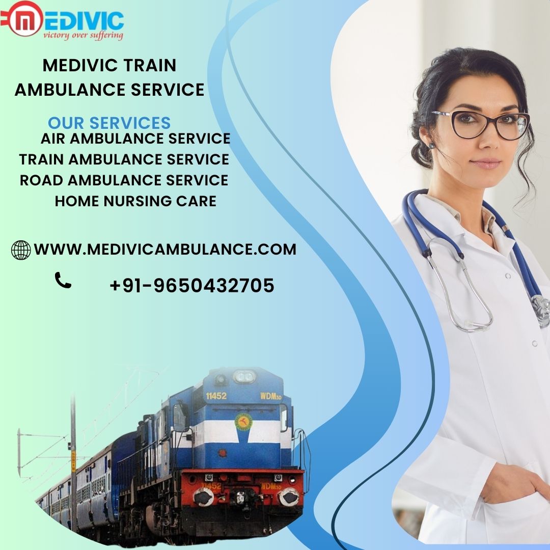 Medivic Train Ambulance Keeps a Close Watch on Patients’ Health in Varanasi