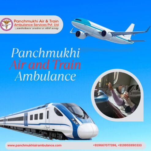 Choose Panchmukhi Air and Train Ambulance Services in Dibrugarh For Timely Access