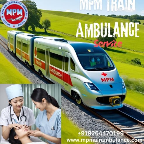 In Patna, MPM Train Ambulance Services Provides ICU-Level Care on Trains
