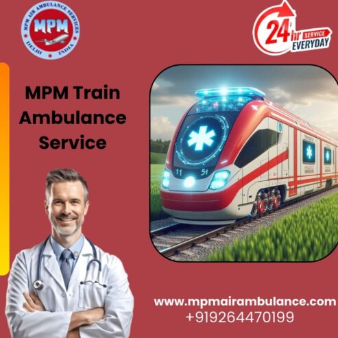 Utilize MPM Train Ambulance to Shift a Severely Injured Patient in Chennai