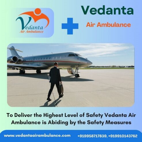 Pick Vedanta Air Ambulance Service in Raipur with Reliable Medical Support at a Minimum Price