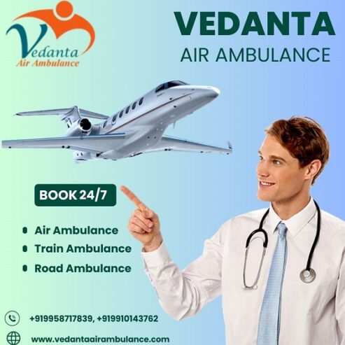 Utilize Vedanta Air Ambulance Service in Amritsar with Reliable ICU Facility at an Affordable Price