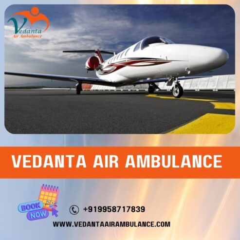Choose a Superior and Best Aircraft with Medical Services from Chennai via Vedanta