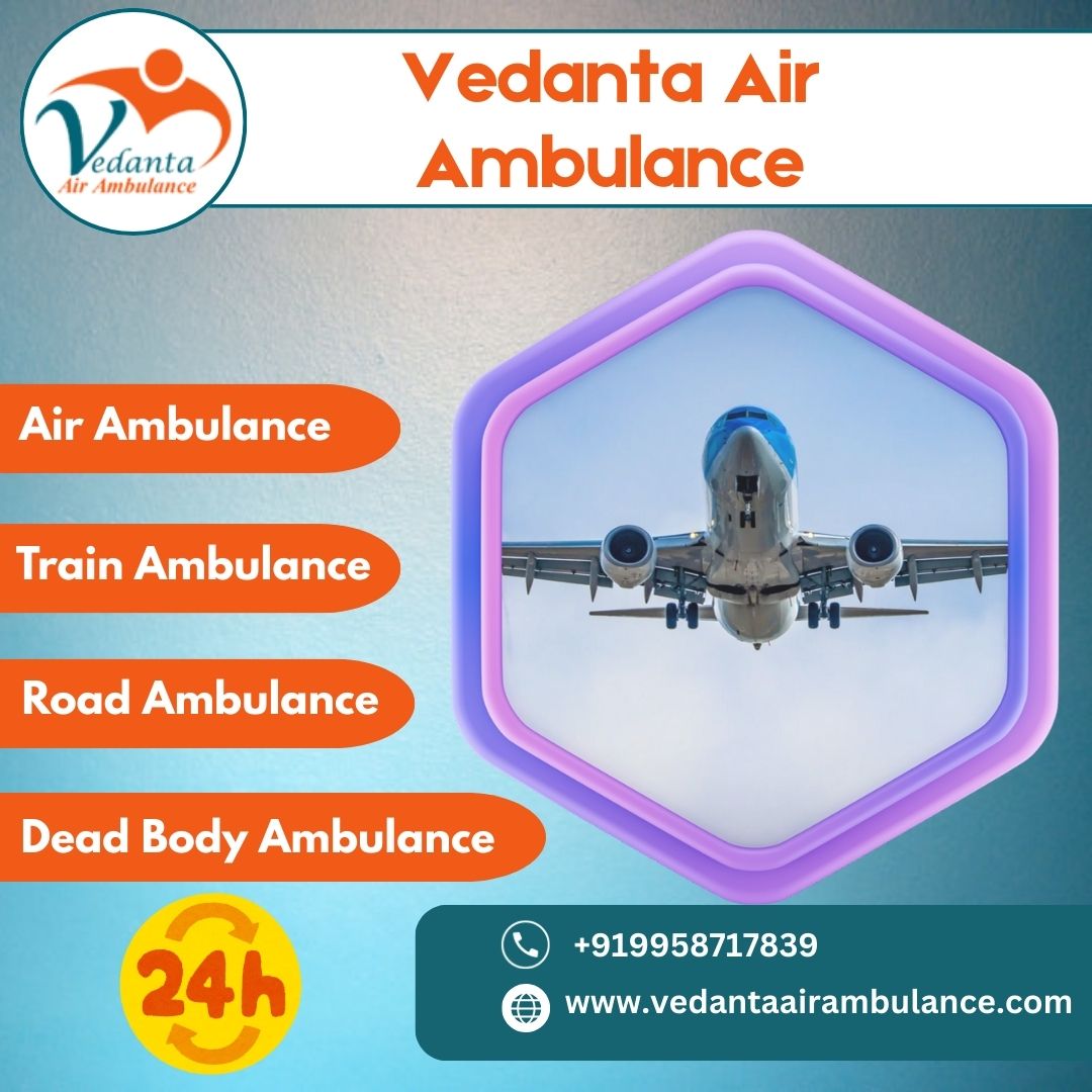 With Unique Medical Services, use an Air Ambulance at an Affordable charge from Kolkata
