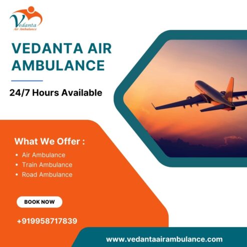 Take Air Ambulance in Mumbai with Apt Medical Services by Vedanta