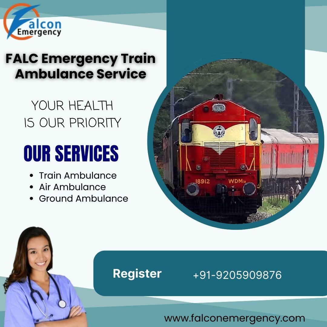 FALC Emergency Train Ambulance Coordinates with Doctors on Both Sides in Lucknow