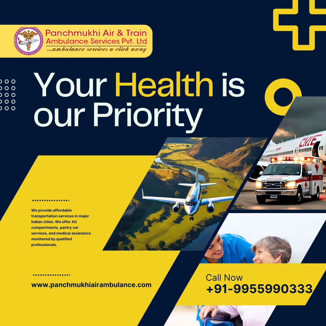 Hire Top-Notch Air and Train Ambulance Services with a Paramedical Team in Chennai