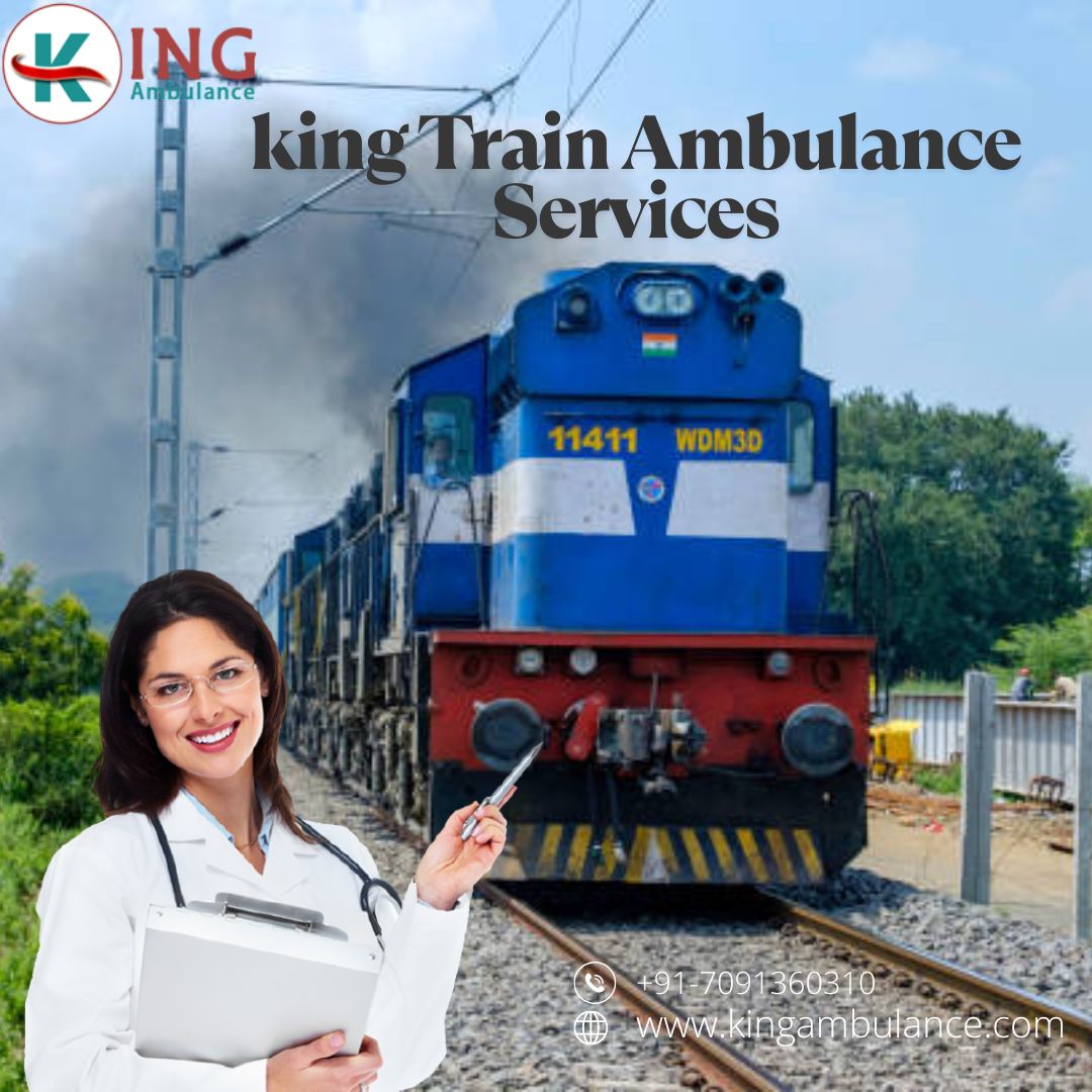 King Train Ambulance in Guwahati always ensures the comfort and safety of patients