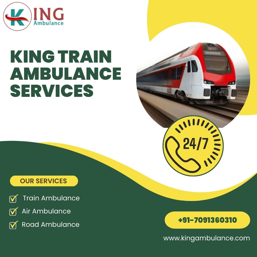King Train Ambulance Service in Kolkata provides an Efficient Team