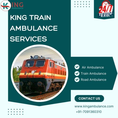 Contact King Train Ambulance in Patna for the lowest moving cost