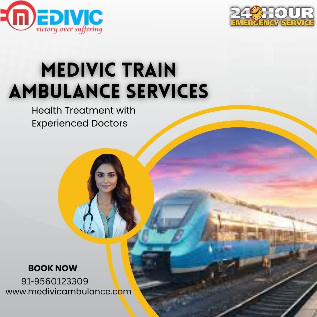 Medivic Proves to be of the Greatest Significance in Patna with its Train Ambulance