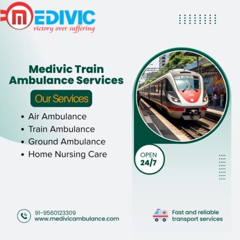 Medivic Offers Transit for Weakened Patients in Patna in its Train Ambulance