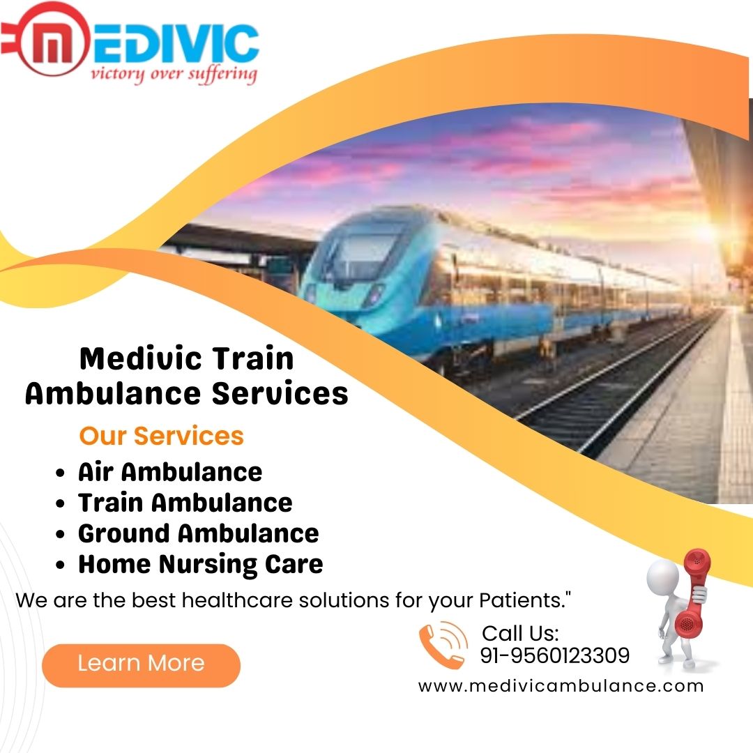 Medivic Railway is great for emergency medical treatment in Guwahati