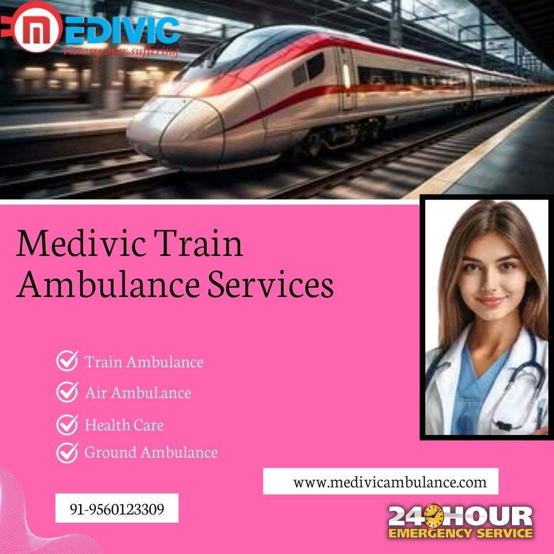 Medivic Offers Innovative and Cost-Effective Shifting in Ranchi in a Train Ambulance
