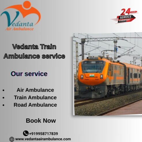 Vedanta Upholds Strict Standards for Shifting in Ranchi with its Train Ambulance