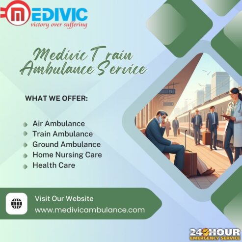 Proper Preparation before Starting is offered by Medivic Train Ambulance in Guwahati